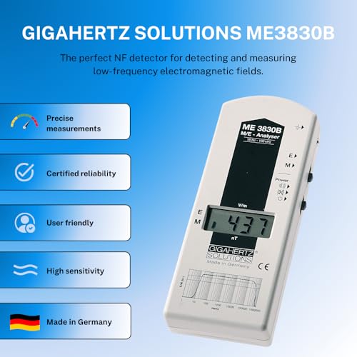 Medidor electromagnético Gigahertz Solutions ME3830B miniatura 5