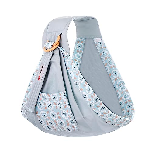 SOPOTUTU Cobertor de Lactancia Ajustable para Recién Nacido Portabebé Ergonómico con Tirantes Acolchados y Cinturón Antideslizante Cómodo para Madres y Bebés cualquier Estación