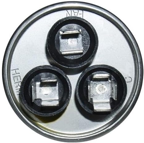 Trane CPT00668 / CPT-0668 - 40 + 5 uF MFD x 440 VAC Genteq Replacement Dual Capacitor Round # C4405R / 97F9838