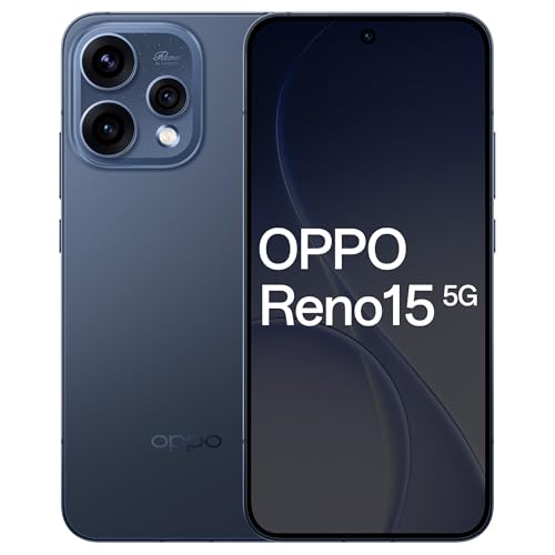 Image of Oppo Reno15C 5G (Twilight Blue, 8GB RAM, 256GB Storage) Without Offers