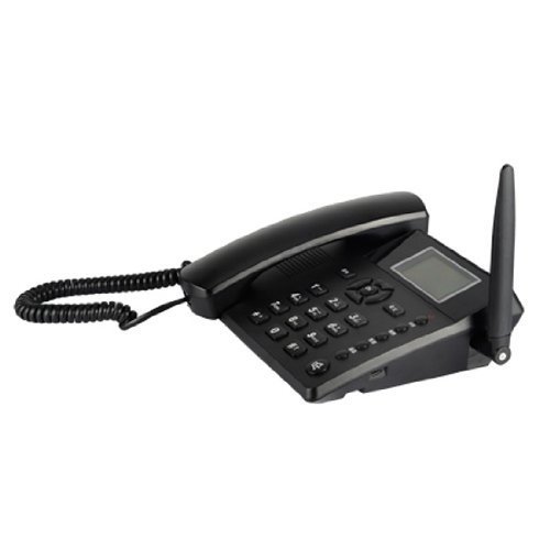 BW 2.4 '' inalámbrico Quadband G/M teléfono móvil de escritorio clásico del TelePhone Para el negocio o la familia (especialmente para la gente más vieja) - negro