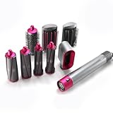 Dyson, set di accessori completo per styler Airwrap, in nichel, fucsia
