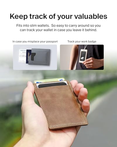 Belkin Apple AirTag Secure Wallet Insert - Thin Wallet Holder - Ultra Slim & Flexible Credit Card Size Insert for Purse, Handbag, Pocket, Backpack - Accessories for Apple AirTag - Black4