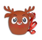 Mini Altavoz Acústico Inalámbrico Reno, Conexión Simple y Rápida Sin Cables, Ideal para Fiestas y Niños, Ø42mm, h45mm