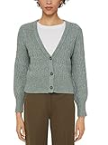 Cuello en V profundo Esprit 111ee1i310 Suéter cárdigan, Dusty Green, XL para Mujer