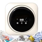 GTANND Wandmontierte Waschmaschine, Wandmontierter Kompakter Waschtrockner, Wandmontierter Elektrischer Waschtrockner, Vollautomatische Mini-Wandwaschmaschine