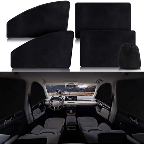 ZATOOTO Magnetic Car Window Shades 4PCS, Car Window Covers Ultimate Privacy