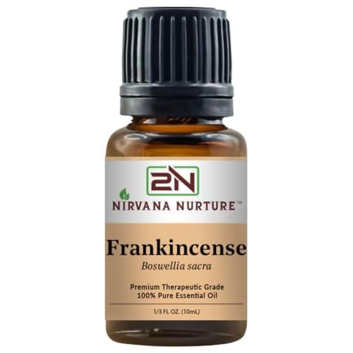 Frankincense Sacra Essential Oil 100% Pure Premium Therapeutic Grade, Undiluted – Aromatherapy Diffuser for Calm and Relaxation, Skin Care, Hair Care