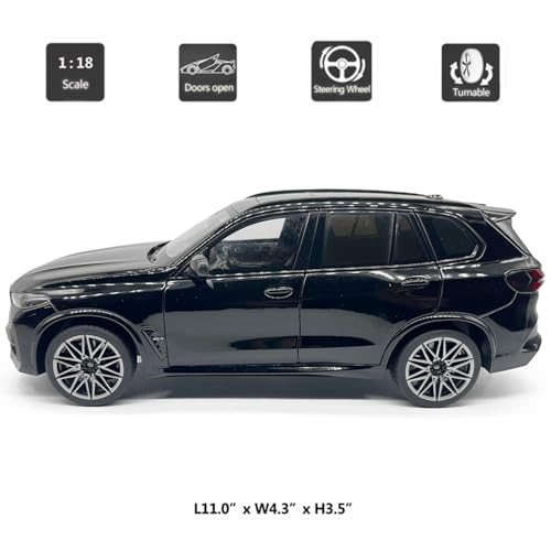 Modelo X5 M Competition LCI 1:18 SUV Negro miniatura 2