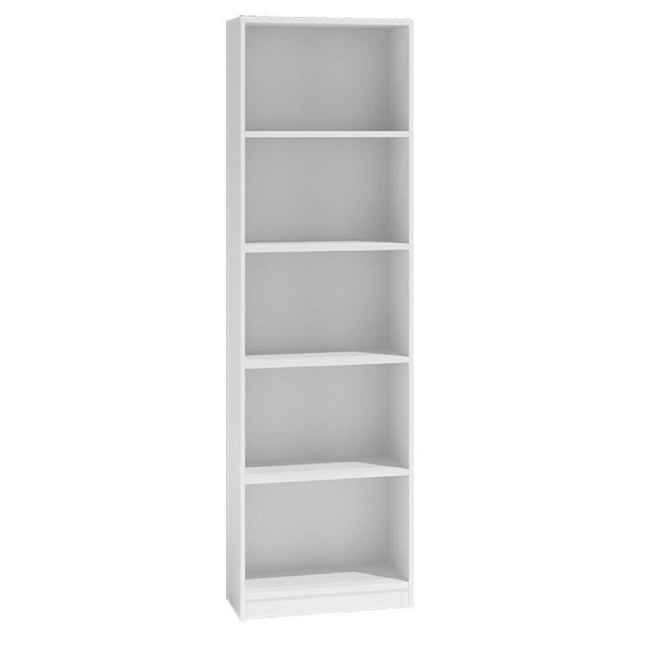 Bücherregal Vielseitiges, stilvolles Bücherschrank –Perfekt für Wohnzimmer & Büro (Weiss)