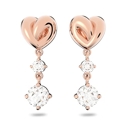 Swarovski Lifelong Heart Drop Earrings