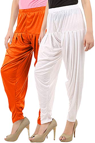 Image of Buy That Trendz Patiala Salwar for Women Viscose Patiala Pant Combo
