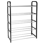 HERSIG - Estanteria Zapatero | Zapatero Entrada Recibidor 5 Alturas