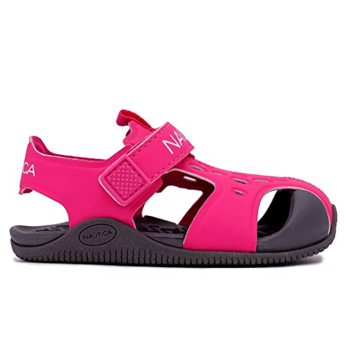 Nautica Kids Sport Sandals Casual Closed-Toe Outdoor Summer Water Shoe Pearl 3|Boy - Girl (Little Kid/Toddler)2