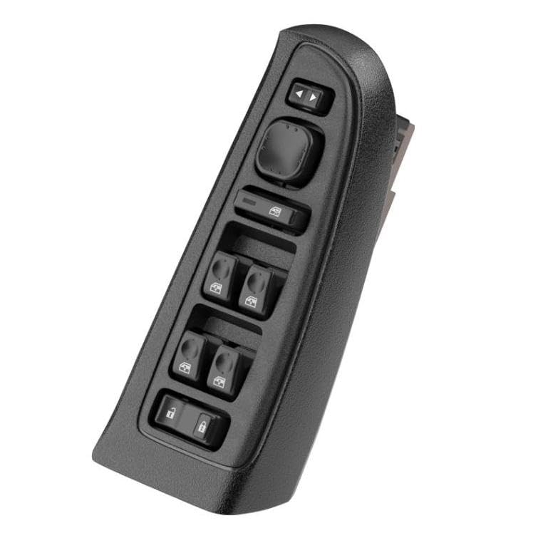 GELUOXI Driver Side Door Lock Power Window Switch & Black Bezel Cover Replacement for Chevy Silverado GMC Yukon Sierra 1500 2500 Cadillac Escalade 2003-2008 15883323 15125145