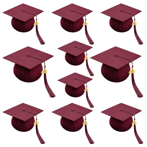 Image of Unisex Matte Graduation Cap 2026 2027 Tassel for High School