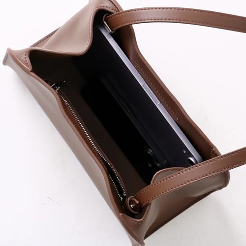 Bolsa Tote y de Hombro de Cuero para Mujer miniatura 2