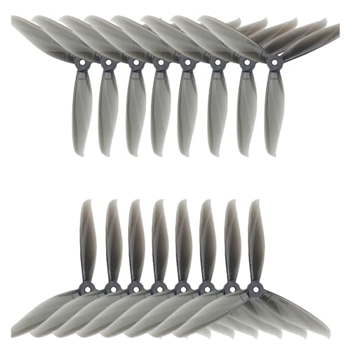 Hélice PC à 3 pales 7040 de 7 pouces pour quadcopter RC de course en lot de 16