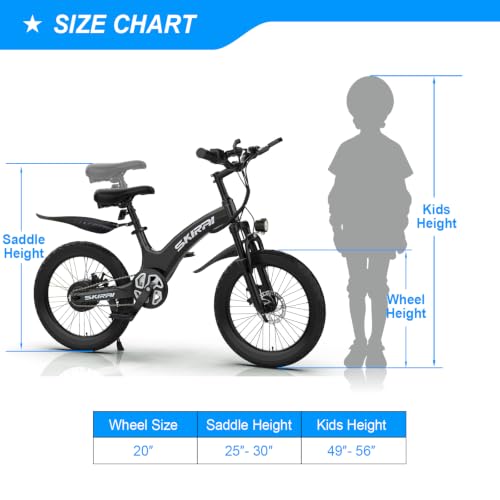 SKIRAI Electric Bike for Kids