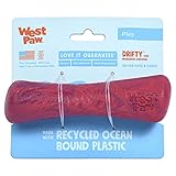 Seaflex Drifty Dog Toy – Machine Washable Dog Toys for Moderate Chewers – Eco-Friendly Zogoflex Toys for Dogs – Perfect for Gnawing, Fetch, Catch, Pet Training – 5.75' Small, Hibiscus