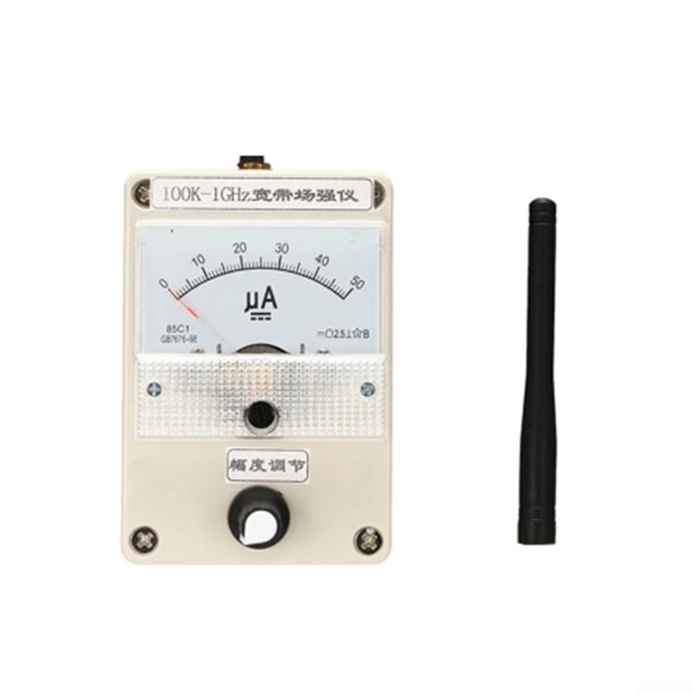 Analizador de señal y espectro de 100 kHz a 1 GHz - Medidor de fuerza de campo RF con alta sensibilidad y ancho de banda amplio para pruebas industriales