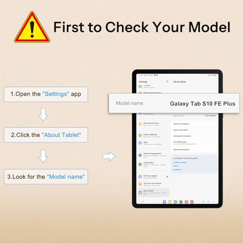 Image of SPARIN 13.1'' Paper Screen Protector for Samsung Galaxy Tab S10 FE Plus