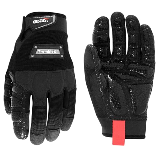 Cestus TrembleX, Anti Vibration Gloves, Gel Padded...