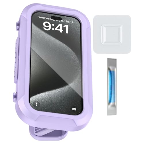 Support téléphone douche anti-buée pour regarder vos vidéos au bain