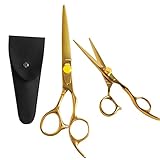 Bevital Hair Cutting Scissors,6.5 Inches Hair Cutting Scissors-Adjustable Tension Screw -Japanese...