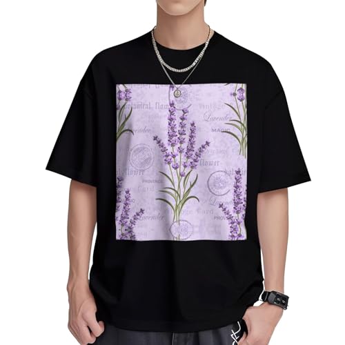 T-shirt homme en coton premium coupe droite col rond respirant