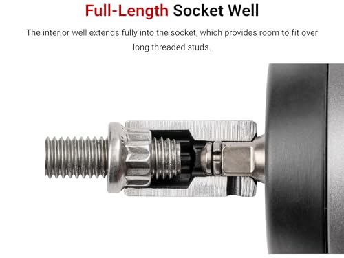 Image of TEKTON 1 /4 Inch Drive x 11 mm Shallow 12-Point Impact Socket | SID02311