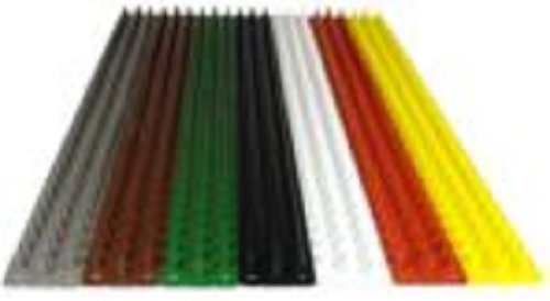 Bandes pour intrusion d'animaux Prikastrip anti-chat blanche 500 mm lot de 16 pour muret
