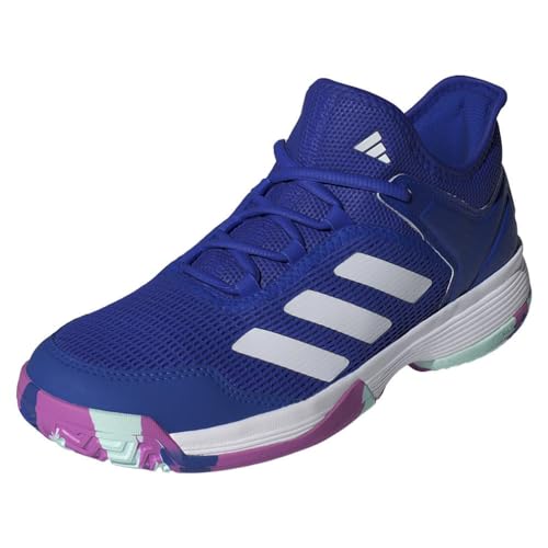 adidas Unisex-Kids Ubersonic 4, Lucid Blue/White/Purple Burst, 2.52