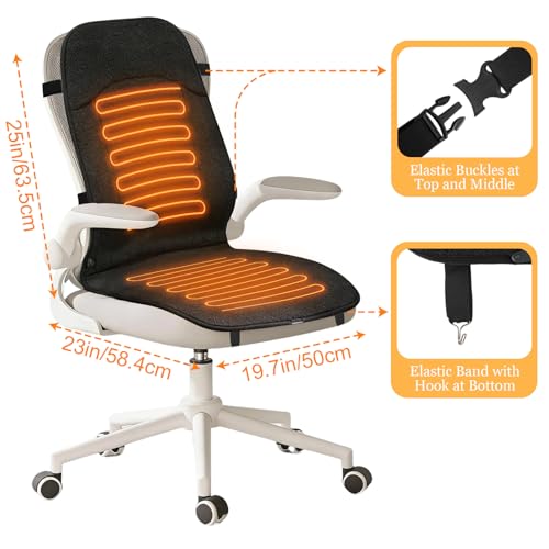 Black Heated Seat Cover 3 Levels