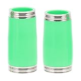 Toddmomy Pair of Abs Colored Clarinet Tuning Tubes Green Clarinet Tone Joint for Wind Instrument Accessories Musical Instrument Parts