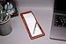 Mini Padfolio with Notepad and Pen, LPN Licensed Practical Nurse, Personalized Engraving Included (Dark Brown)
