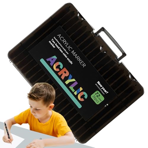 Marqueurs peinture acrylique pour dessiner sans bavure sur tout support