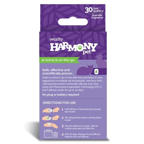 Vetality Harmony Pet Calming Litter Box Diffuser