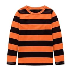 Orange Black Striped