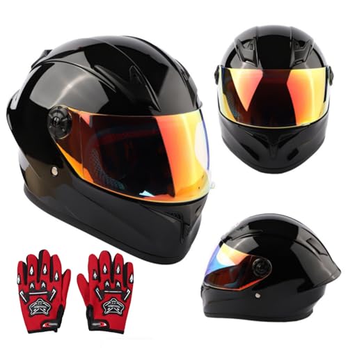 Casque motocross enfant intégral S pour quad BMX et karting garçon fille