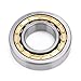 XIKE 1 Pcs NU207M Cylindrical Roller Bearings 35x72x17mm, Fits DIY/Motor/Turbines/Compressors/Reducer/Gearbox, Industrial/Agricultural/Engineering/Garden Machinery.