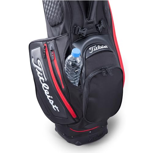 TITLEIST(タイトリスト) ジェットブラックプレミアム スタンドバッグ TB20SXSF-BK 9型(47インチ対応) 8枚目