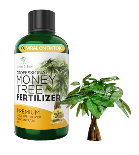 Professional Money Tree Fertilizer Liquid 3-1-2 Concentrate 8 oz, Premium Plant Food for Money Tree Indoor Plants, Liquid Fertilizer for Houseplants, Money Plant Fertilizer Made in USA