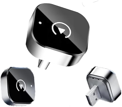 3-in-1 Wireless CarPlay Adapter: Retains Original Factory Settings + Enhanced St