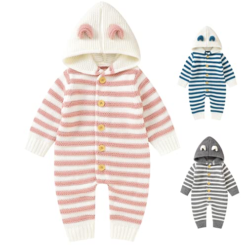 Pelele de manga larga a rayas Cover