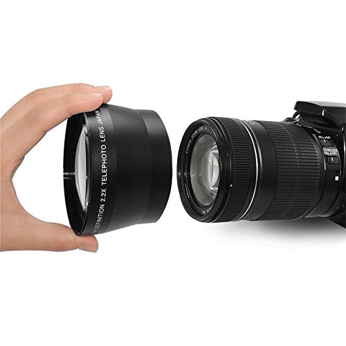 Lightdow 52Mm 2X Telephoto Telecoverter Lens For Nikon D80 D90 D3100 D5100 D7000 D7100 18-55Mm Lens Camera #TOP2