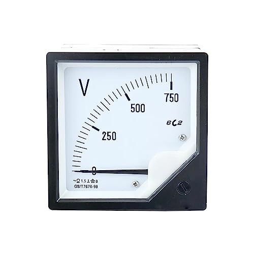 Voltmètre analogique CC 15V pour remplacer un compteur de tableau usé 80mm