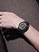 EUTOUR Reloj Magnetico Hombre Cuarzo Sin Vidrio Rodamiento de Bolas Relojes de Pulsera para Hombres con Correa en Cuero Negro Imagen de EUTOUR Reloj Magnetico Hombre Cuarzo Sin Vidrio Rodamiento de Bolas Relojes de Pulsera para Hombres con Correa en Cuero Negro