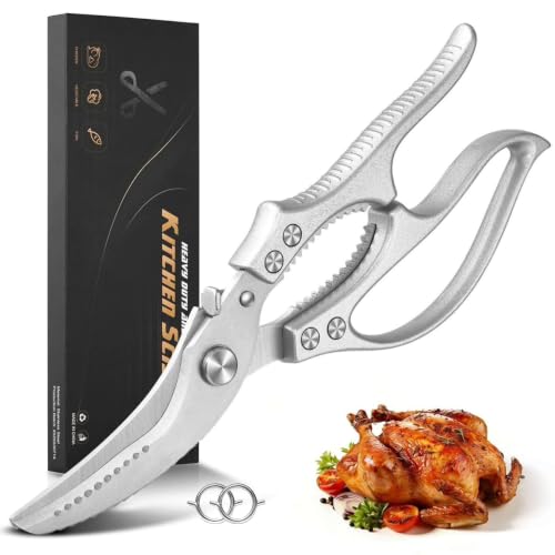Kitchen Scissors All Purpose Heavy Duty Stainless Steel Poultry Shears