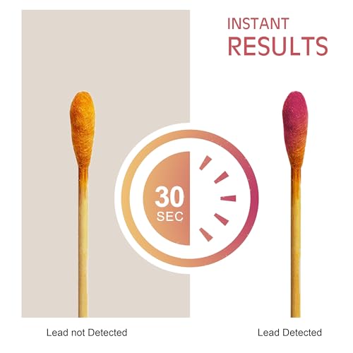 Image of AAwipes Lead Paint Test Kit Rapid Test Results in 30S Suitable for All Painted Surfaces (60)